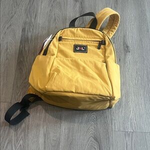 Men's Backpack in Mustard Yellow